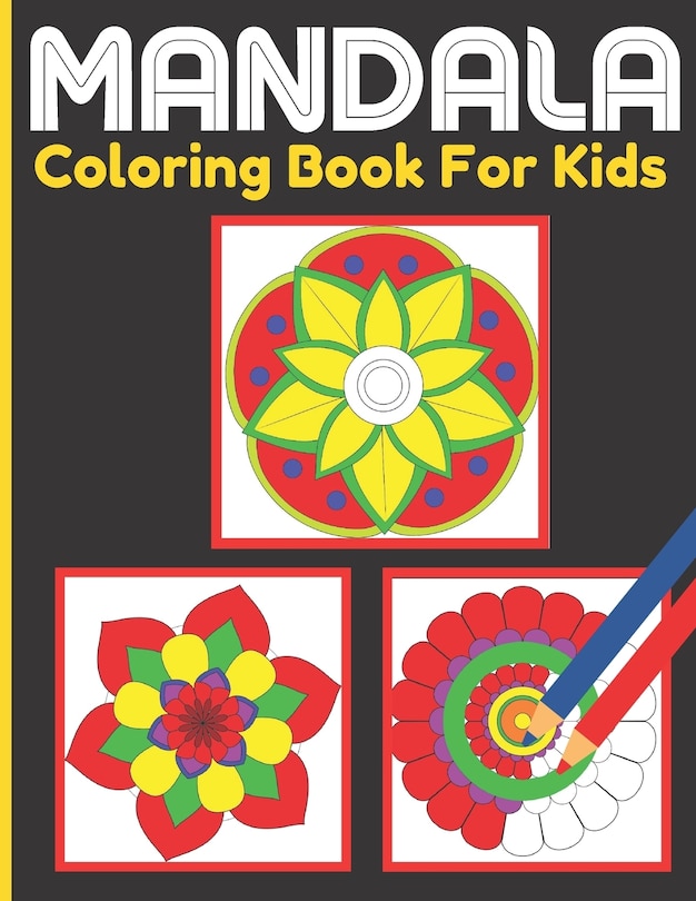 Couverture_Mandala Coloring Book For Kids