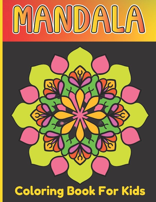 Couverture_Mandala Coloring Book For Girls