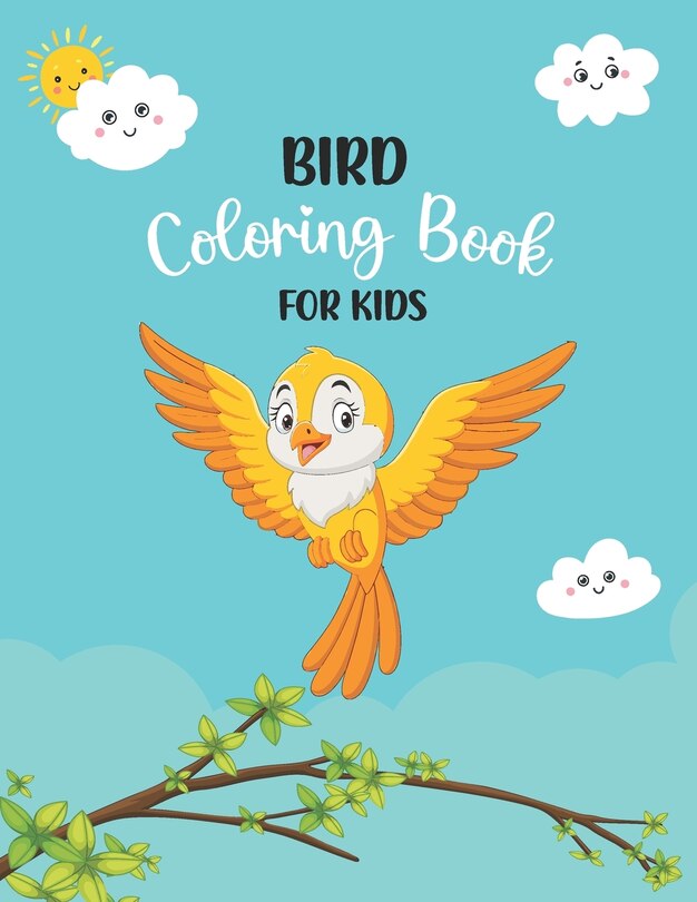 Couverture_Bird Coloring Book For Kids
