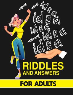 Front cover_Riddles and Answers for Adults Book