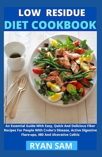 Couverture_Low Residue Diet Cookbook