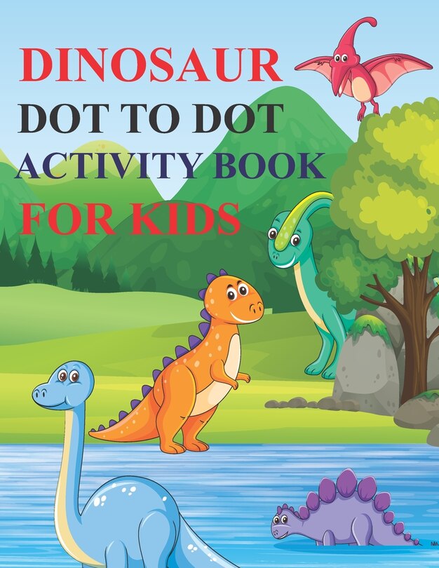 Couverture_Dinosaur Dot to Dot Activity Book for Kids