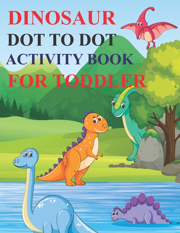 Couverture_Dinosaur Dot to Dot Activity Book for Toddler