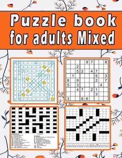 Couverture_Puzzle book for adults Mixed