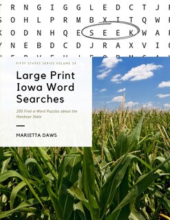 Front cover_Large Print Iowa Word Searches