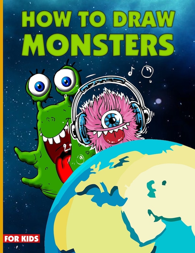 Couverture_How To Draw Monsters For Kids