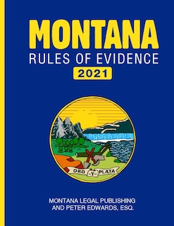Front cover_Montana Rules of Evidence
