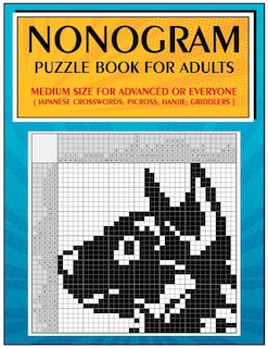 Front cover_Nonogram Puzzle Book for Adults