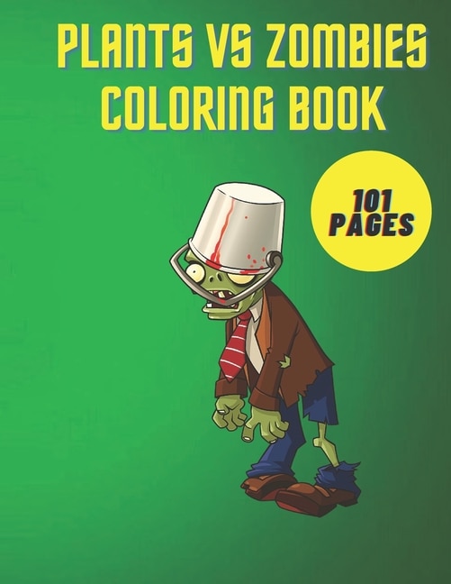 Front cover_Plants Vs Zombies Coloring Book