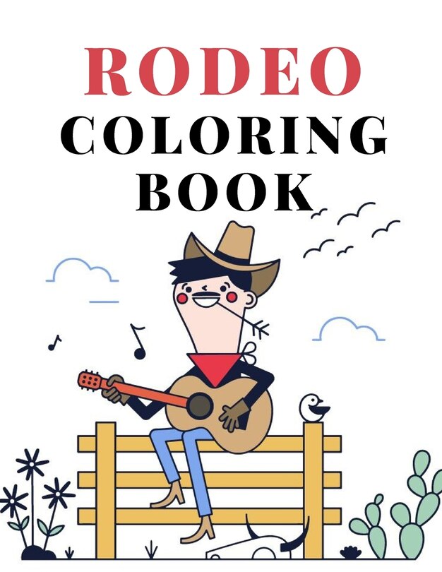 Couverture_Rodeo Coloring Book