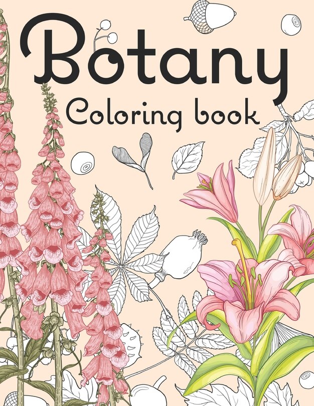 Couverture_botany coloring book