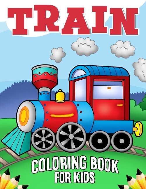 Couverture_Train Coloring Book for Kids