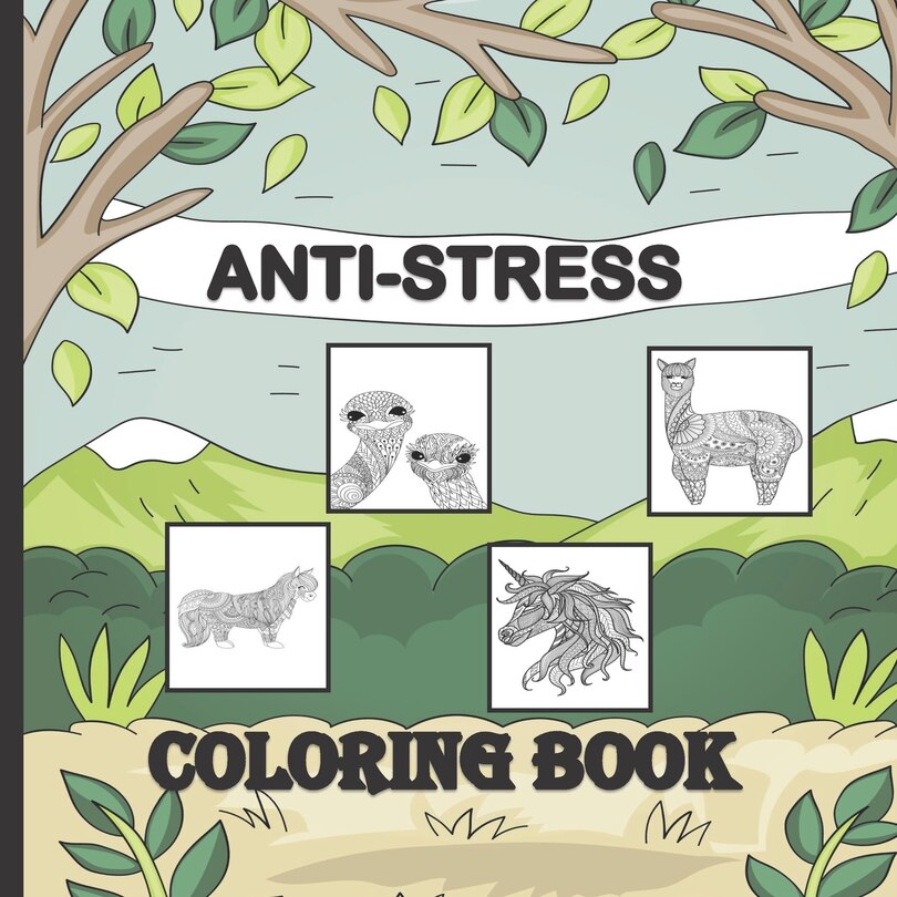Front cover_Anti-Stress Coloring Book