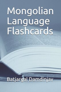 Couverture_Mongolian Language Flashcards