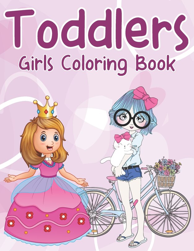 Couverture_Toddlers Girls Coloring Book
