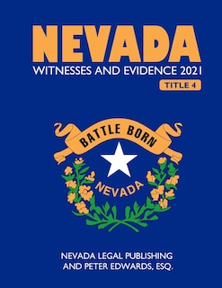 Front cover_Nevada Witnesses and Evidence 2021
