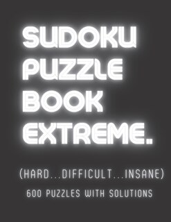 Couverture_Sudoku Puzzle Book Extreme