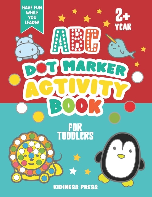 Front cover_ABC Dot Marker Activity Book for Toddlers