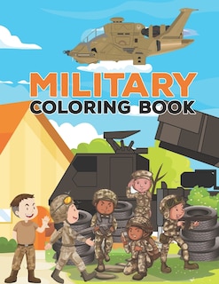Front cover_Military coloring book