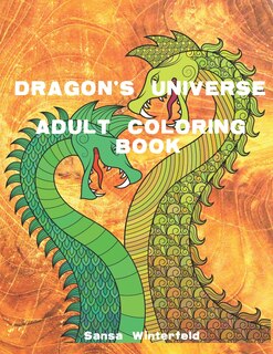 Couverture_Dragon's Universe Adult Coloring Book