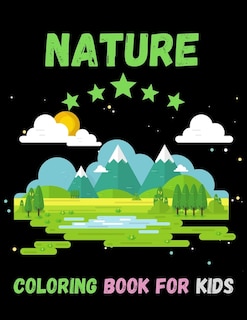 Front cover_Nature Coloring Book For Kids