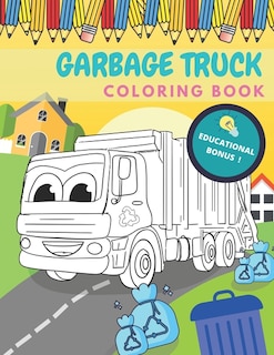 Front cover_Garbage Truck Coloring Book