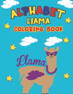 Front cover_Alphabet Liama Coloring Book