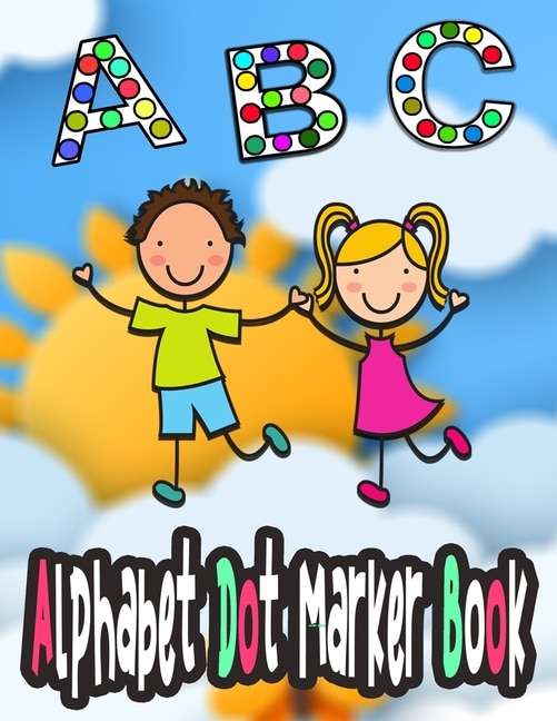 Front cover_Alphabet dot marker book