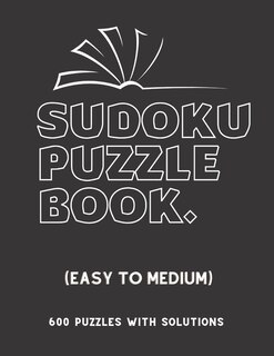 Front cover_Sudoku Book Easy to Medium