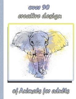 Couverture_over 90 creative design of Animals for adults