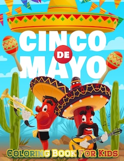Couverture_Cinco De Mayo Coloring Book For Kids