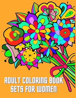 Couverture_Adult Coloring Book Sets for Women