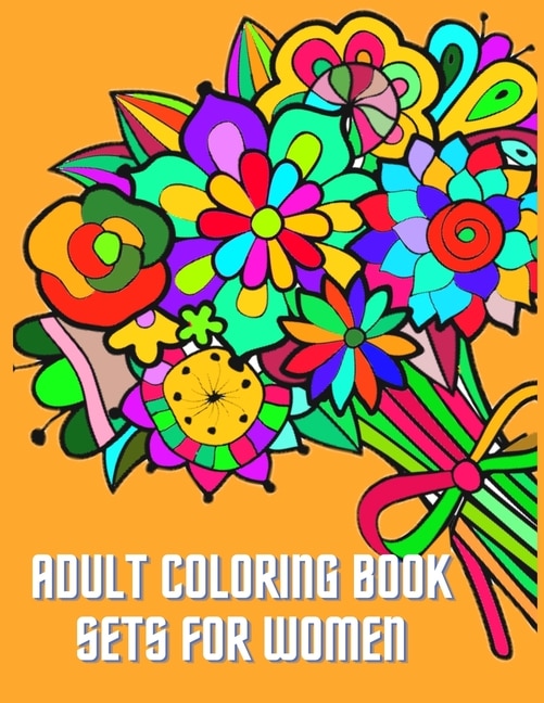 Couverture_Adult Coloring Book Sets for Women