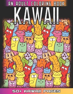 Front cover_Kawaii An Adult Coloring Book