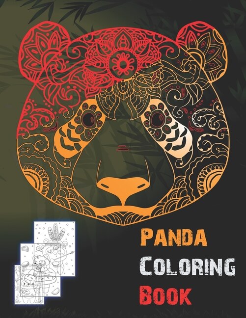 Front cover_Panda Coloring Book