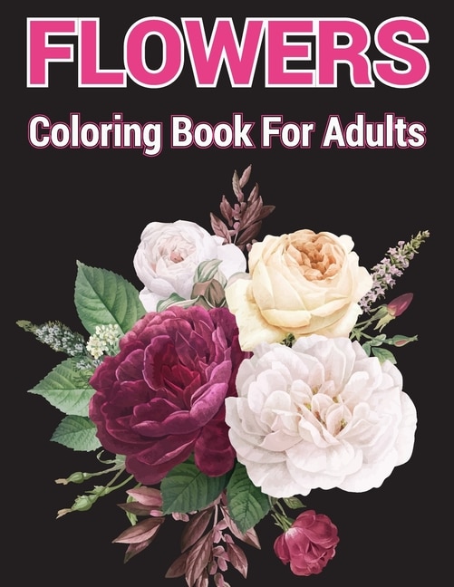 Couverture_Flowers coloring Book for Adults