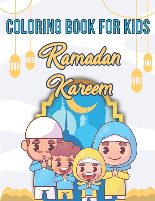Front cover_Coloring Book For Kids Ramadan Kareem