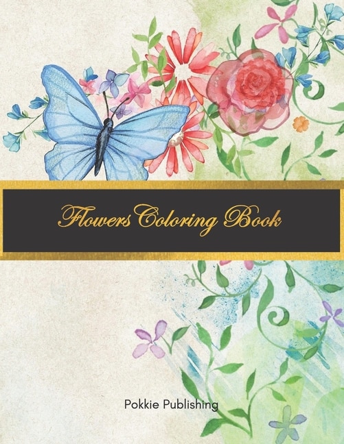 Couverture_Flowers Coloring Book