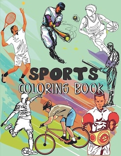Couverture_Sports coloring book