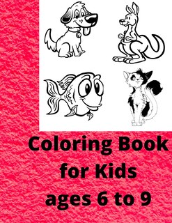 Couverture_Coloring Book For Kids ages 5 - 9