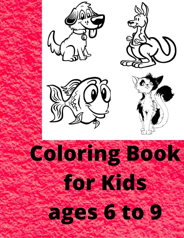 Couverture_Coloring Book For Kids ages 5 - 9