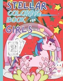 Couverture_Stellar Coloring Book for Girls