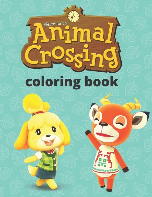 Couverture_Animal Crossing Coloring Book