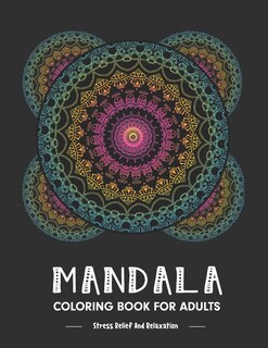 Couverture_Mandala Coloring Book For Adults Stress Relieving