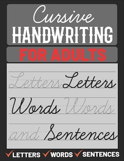 Couverture_Cursive Handwriting for Adults