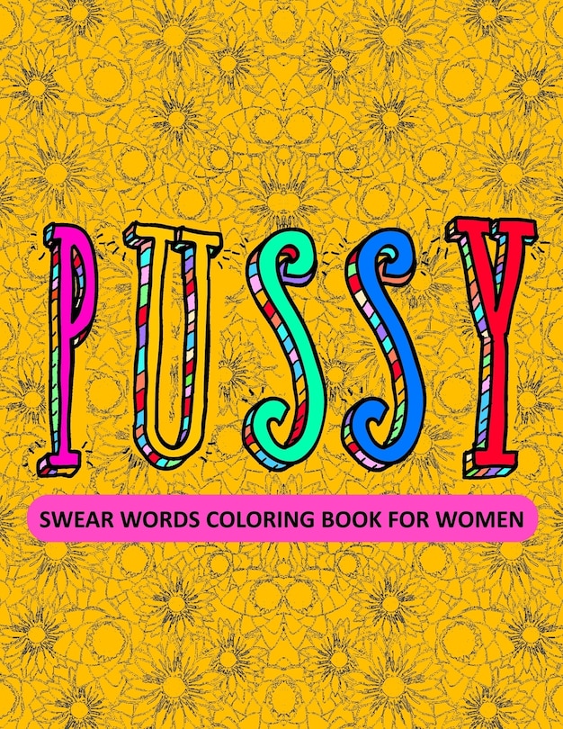 Front cover_Swear Words Coloring Book For Women