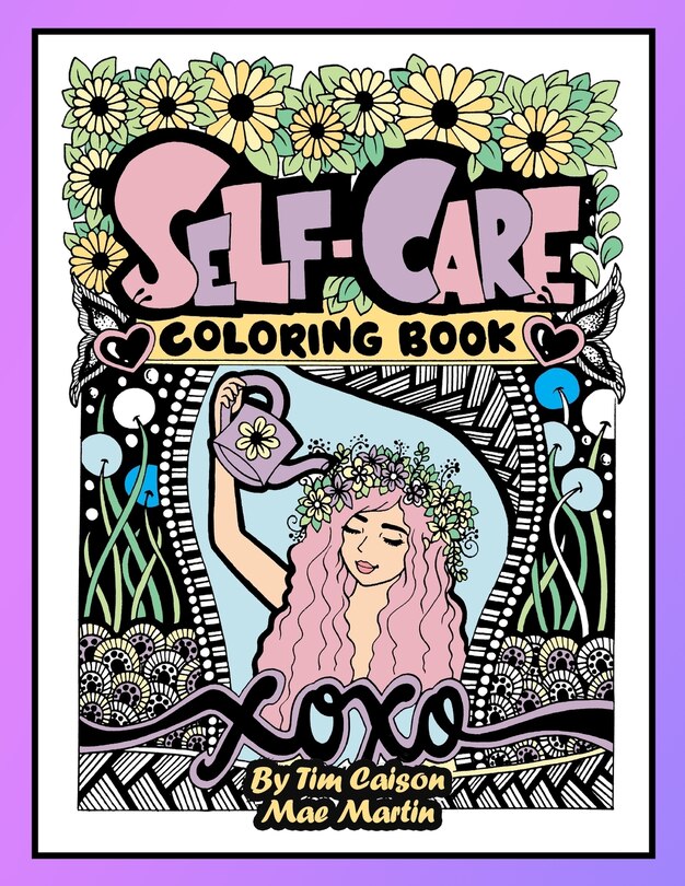 Couverture_Self-Care Coloring Book for Teens and Adults