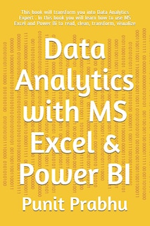 Front cover_Data Analytics with MS Excel & Power BI