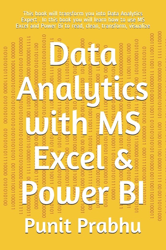 Front cover_Data Analytics with MS Excel & Power BI