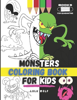 Couverture_Monters coloring book for kids